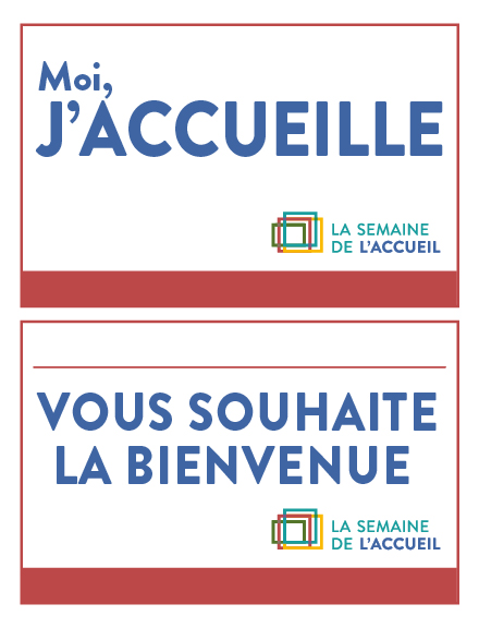 Welcomer signs - French version