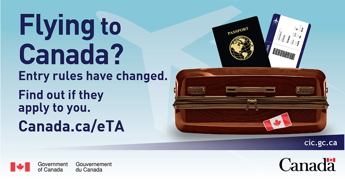 Find out if you need an Electronic Travel Authorization (eTA) or a visitor visa